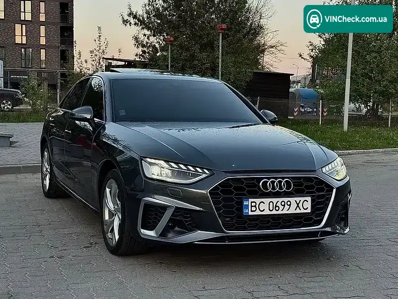 Audi A4 2020, фото з оголошення 2 з 21, VIN WAUZZZF44LN012670