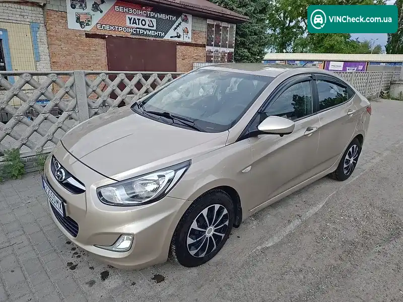 Hyundai Accent 2012, фото з оголошення 1 з 8, VIN Z94CU41CACR147898
