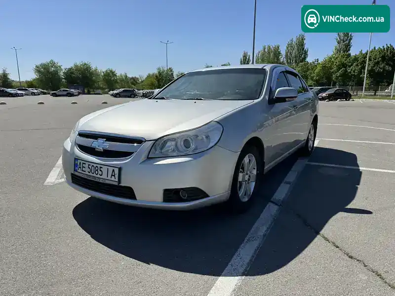 Chevrolet Epica 2008, фото з оголошення 1 з 11, VIN Y6DLF69KE8B119942