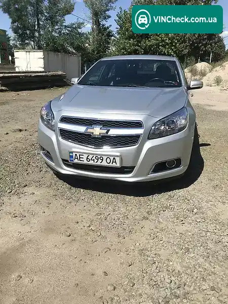 Chevrolet Malibu 2013, фото з оголошення 2 з 20, VIN 1G11H5SA3DF329240