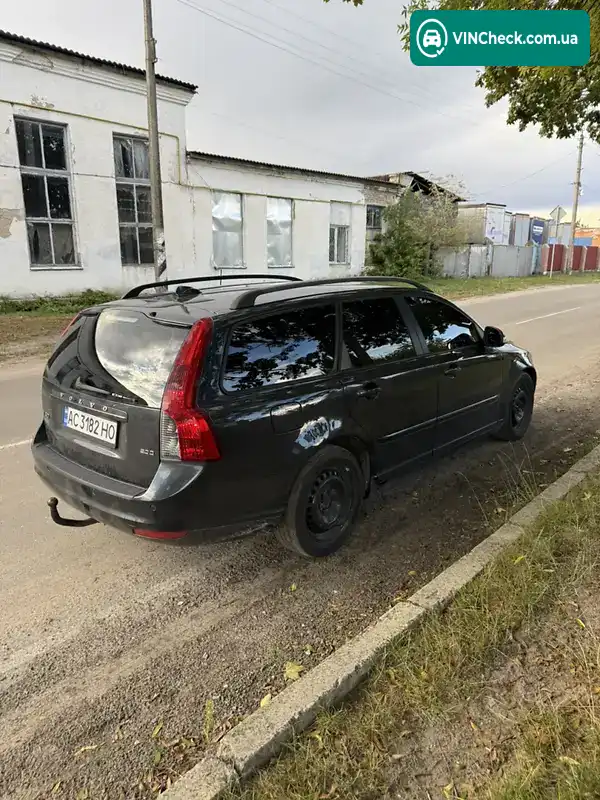 Volvo V50 2010, фото з оголошення 1 з 9, VIN YV1MW7551A2557599