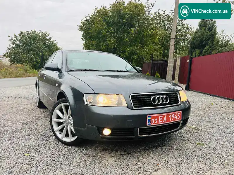 Audi A4 2001, фото з оголошення 2 з 12, VIN WAUZZZ8E22A079411