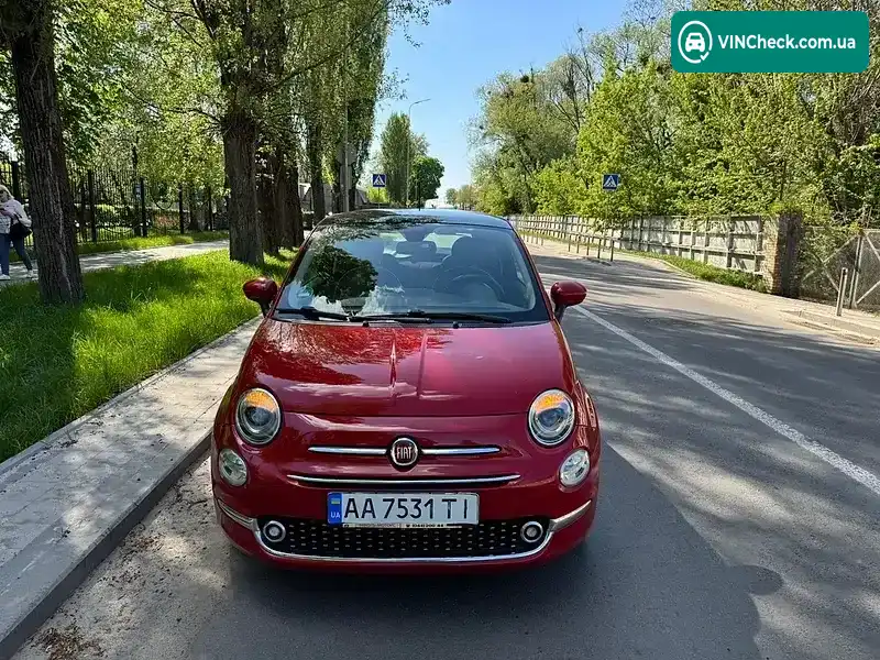 Fiat 500 2017, фото з оголошення 2 з 20, VIN ZFA3120000J863705