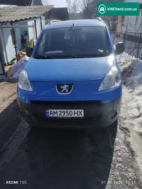 Peugeot Partner 2008, фото з оголошення 1 з 13, VIN VF37B9HTC68503863