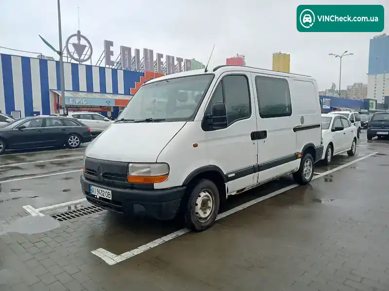 Opel Movano 2000, фото з оголошення 1 з 21, VIN VN1F9AED521497841