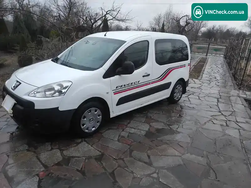Peugeot Partner 2011, фото з оголошення 1 з 21, VIN VF37B9HXCBJ558367