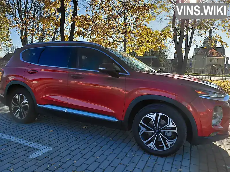Hyundai Santa FE 2019, фото з оголошення 2 з 21, VIN 5NMS3CAA3LH184315