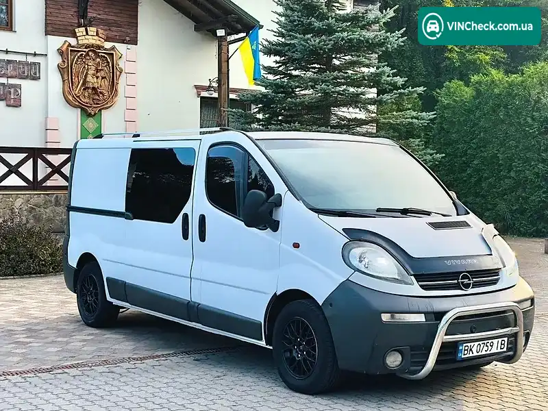 Opel Vivaro 2006, фото з оголошення 1 з 20, VIN W0LF7BCB66V645676