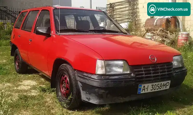 Opel Kadett 1987, фото з оголошення 1 з 20, VIN W0L000046H2592972