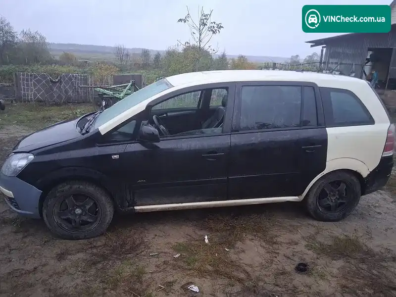 Opel Zafira 2007, фото з оголошення 1 з 7, VIN W0L0AHM7572162673