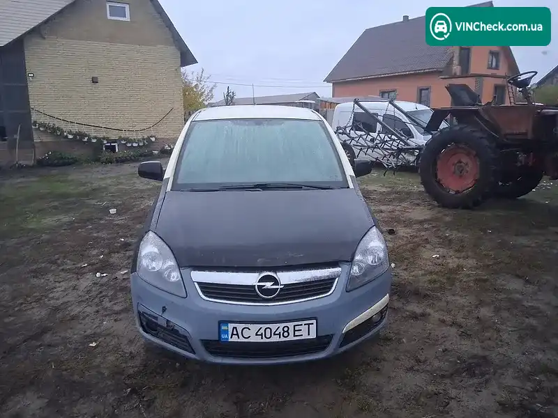 Opel Zafira 2007, фото з оголошення 2 з 7, VIN W0L0AHM7572162673