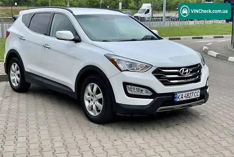 Hyundai Santa FE 2015, фото з оголошення 1 з 10, VIN 5XYZUDLBXFG302219