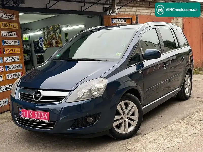 Opel Zafira 2011, фото з оголошення 1 з 20, VIN W0L0AHM75B2032950