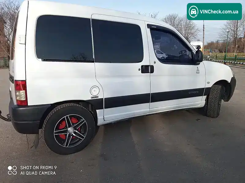 Citroen Berlingo 2007, фото з оголошення 2 з 20, VIN VF7GBWJYB94300240
