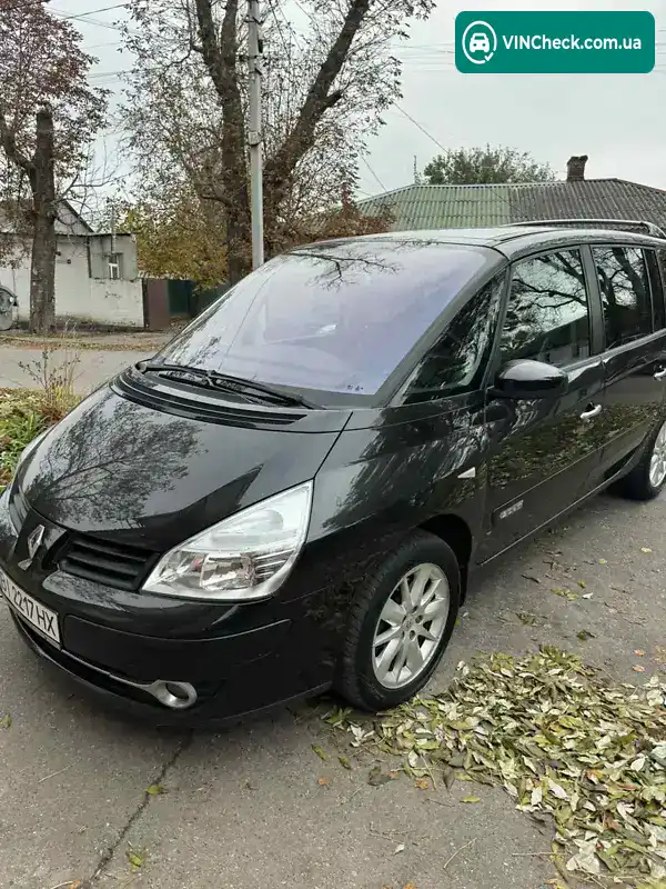 Renault Espace 2009, фото з оголошення 2 з 13, VIN VF1JK02B640943295