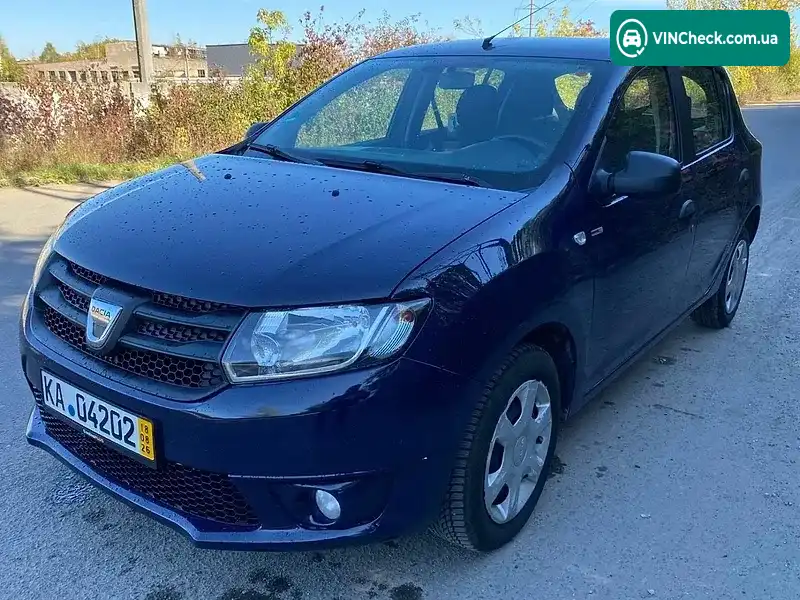 Dacia Sandero 2016, фото з оголошення 1 з 20, VIN UU15SDCH555608571