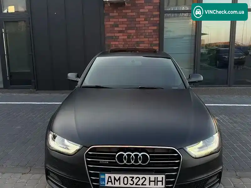 Audi A4 2015, фото з оголошення 1 з 14, VIN WAUHFBFL0GN014697