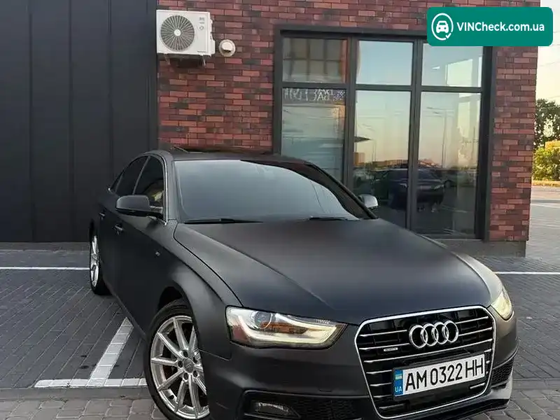 Audi A4 2015, фото з оголошення 2 з 14, VIN WAUHFBFL0GN014697