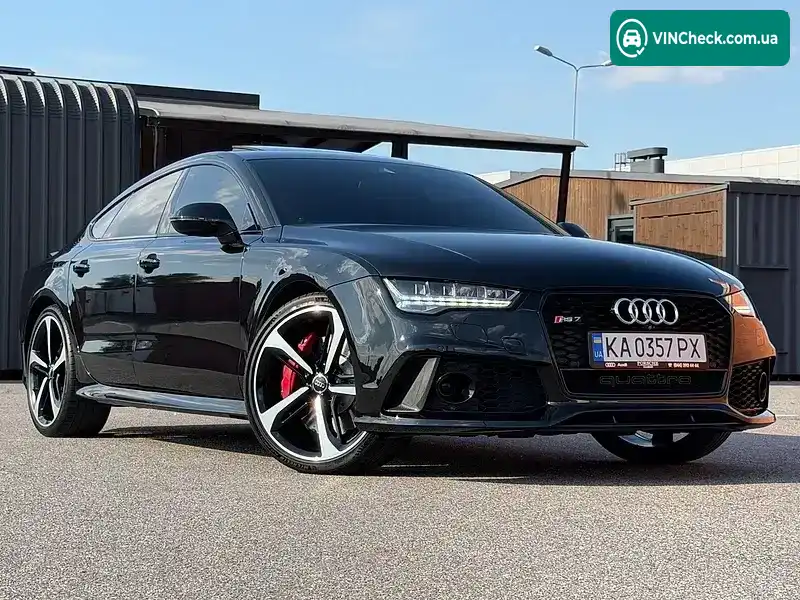 Audi RS7 Sportback 2016, фото з оголошення 1 з 20, VIN WUAW2BFC2GN900870