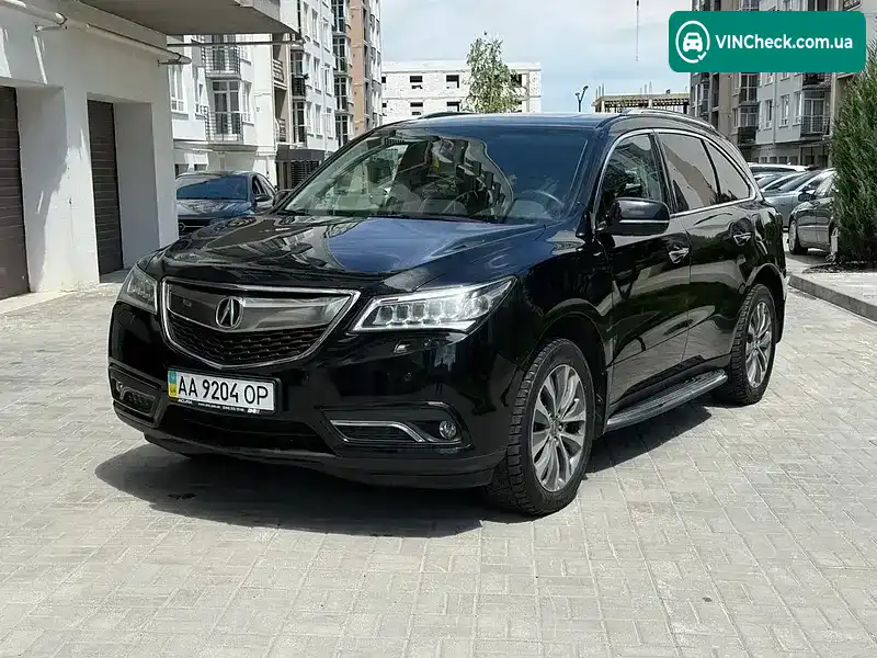 Acura MDX 2014, фото з оголошення 1 з 12, VIN 5KCYD4840FB401148