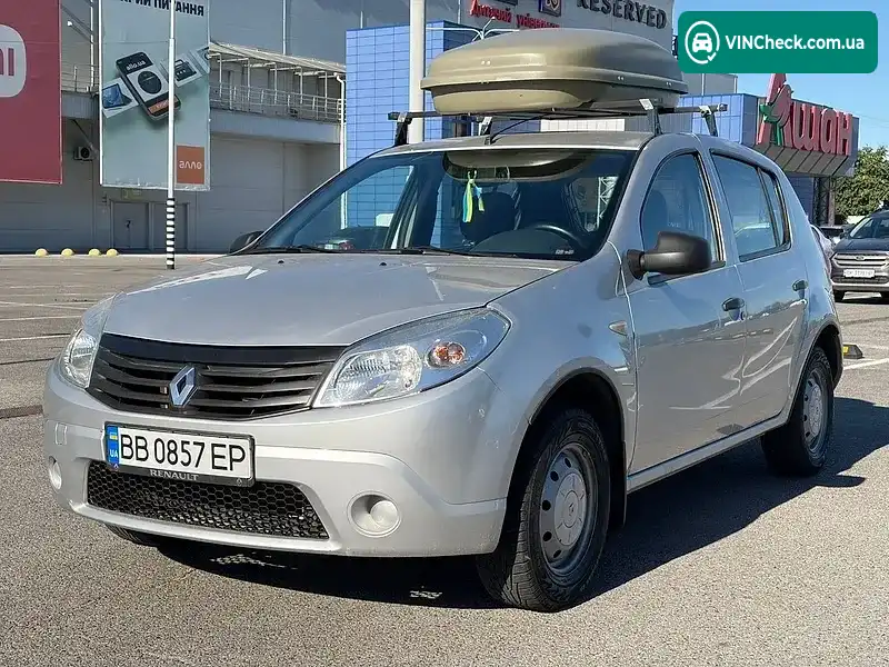 Renault Sandero 2012, фото з оголошення 1 з 13, VIN X7LBSRC2HCH560240