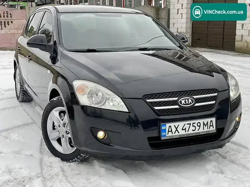 Kia Ceed 2008, фото з оголошення 2 з 18, VIN Y6LFF24229L008759