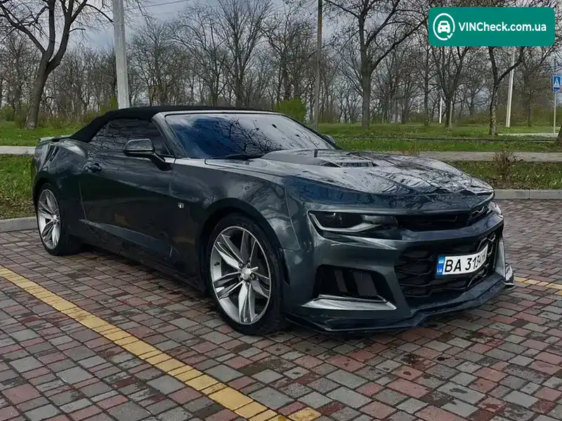 Chevrolet Camaro 2018, фото з оголошення 2 з 21, VIN 1G1FB3DX5J0185962