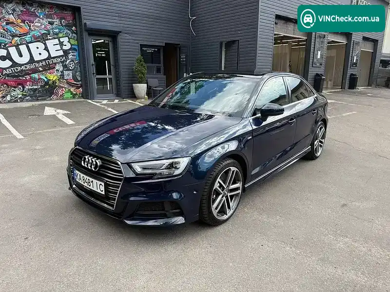 Audi A3 2017, фото з оголошення 1 з 18, VIN WAUJ8GFF7J1004461