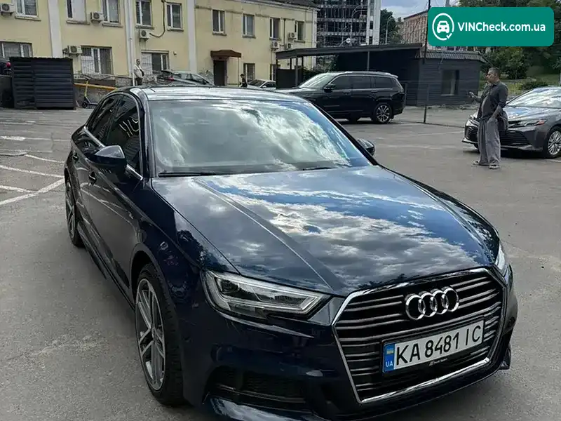 Audi A3 2017, фото з оголошення 2 з 18, VIN WAUJ8GFF7J1004461