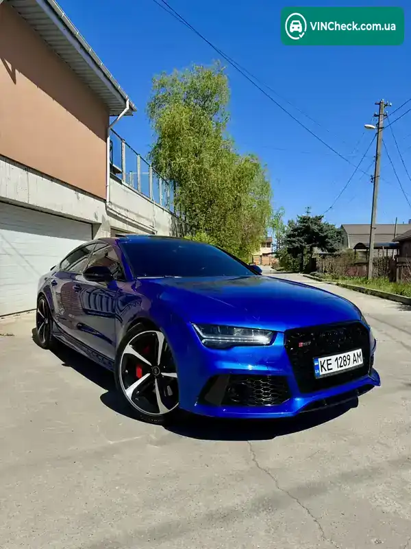 Audi RS7 Sportback 2015, фото з оголошення 2 з 21, VIN WUAW2AFC8GN902214