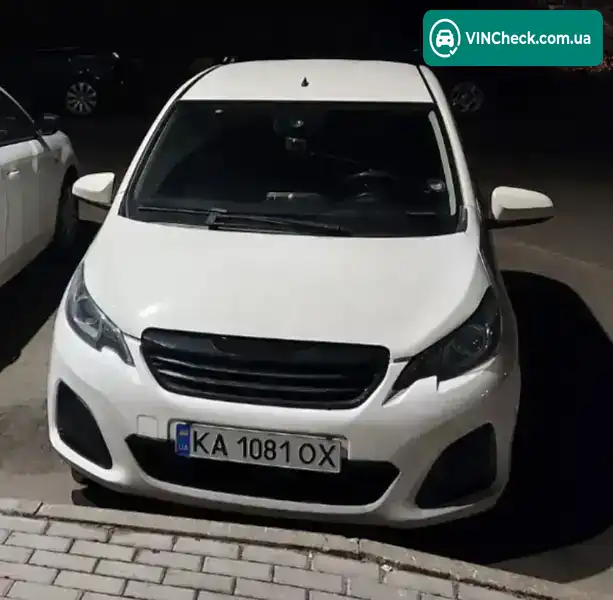 Peugeot 108 2016, фото з оголошення 2 з 16, VIN VF3PSCFBCGR107885