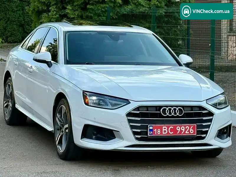 Audi A4 2021, фото з оголошення 1 з 20, VIN WAUABAF48MN011266