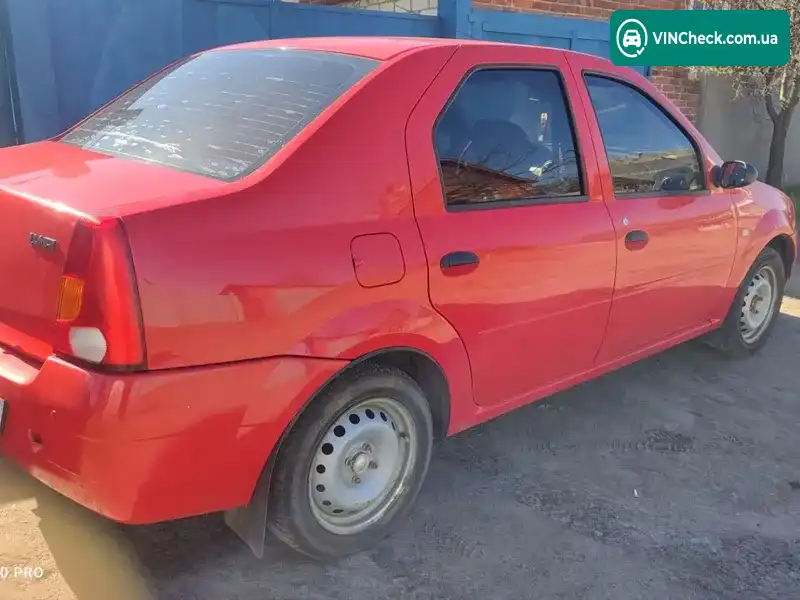 Dacia Logan 2006, фото з оголошення 2 з 10, VIN UU1LSD4GH36681001