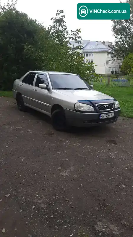 Chery Amulet 2007, фото з оголошення 2 з 17, VIN LVVDA11A18D016942