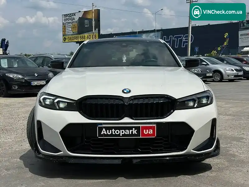 BMW 3 Series 2021, фото з оголошення 2 з 20, VIN 3MW5U9J09N8C41515