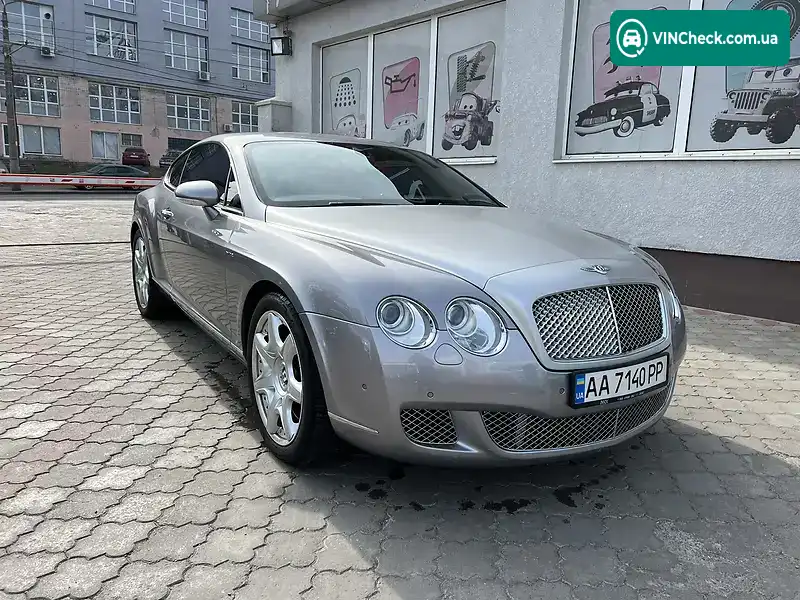 Bentley Continental GT 2008, фото з оголошення 1 з 10, VIN SCBCE63W38C057596
