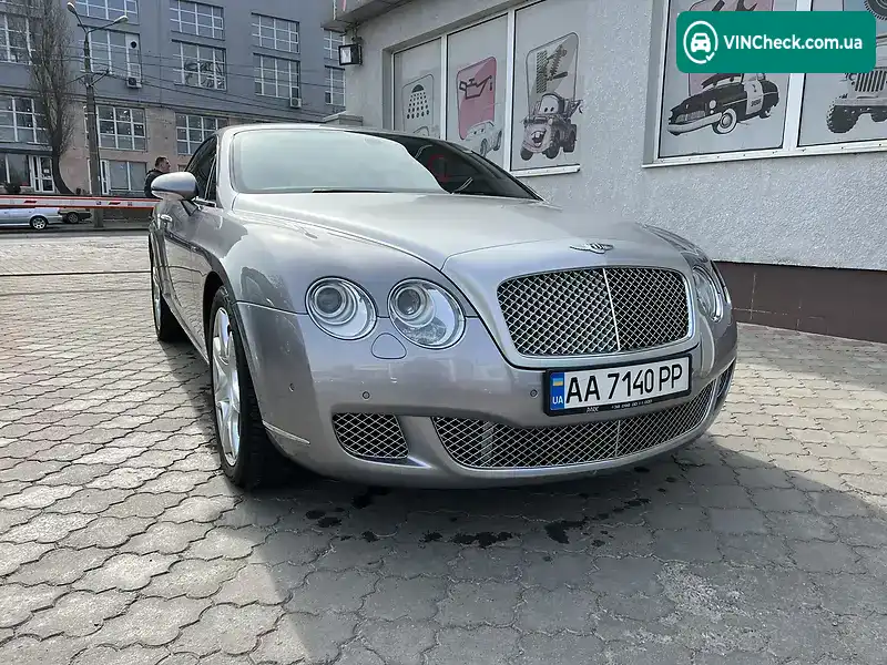 Bentley Continental GT 2008, фото з оголошення 2 з 10, VIN SCBCE63W38C057596