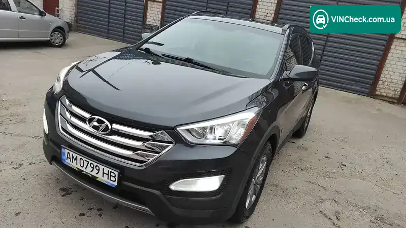 Hyundai Santa FE 2016, фото з оголошення 2 з 15, VIN 5XYZU3LB4GG324972
