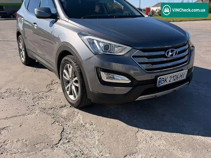 Hyundai Santa FE 2014, фото з оголошення 2 з 20, VIN KMHSW81XDEU285526