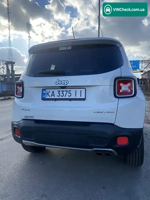 Jeep Renegade 2016, фото з оголошення 2 з 15, VIN ZACCJBDB9HPE53444