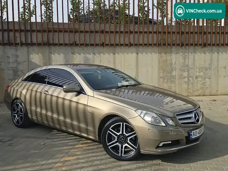 Mercedes-Benz E-Class 2010, фото з оголошення 2 з 20, VIN WDD2073221F003467