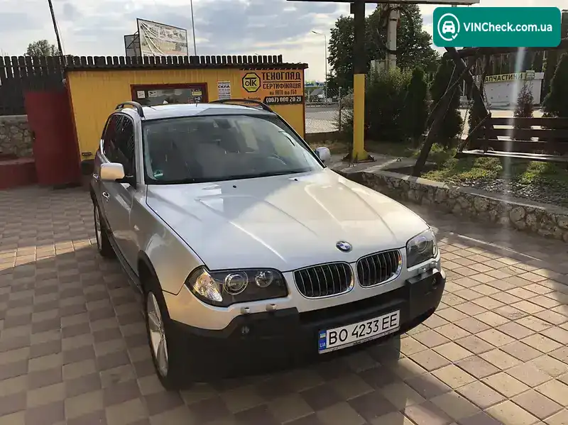 BMW X3 2006, фото з оголошення 1 з 20, VIN WBAPD51000WD68478