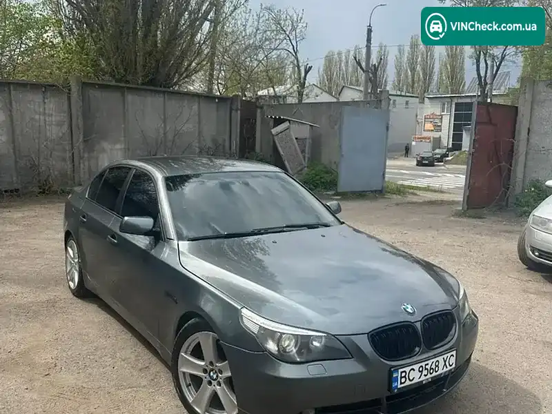 BMW 5 Series 2006, фото з оголошення 1 з 5, VIN WBANE31050B957037