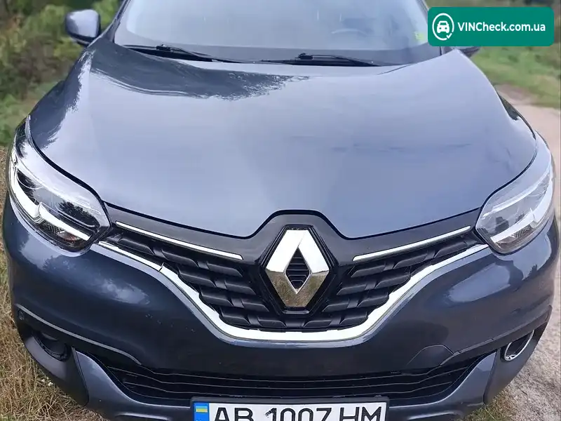 Renault Kadjar 2016, фото з оголошення 1 з 20, VIN VF1RFE00756043207
