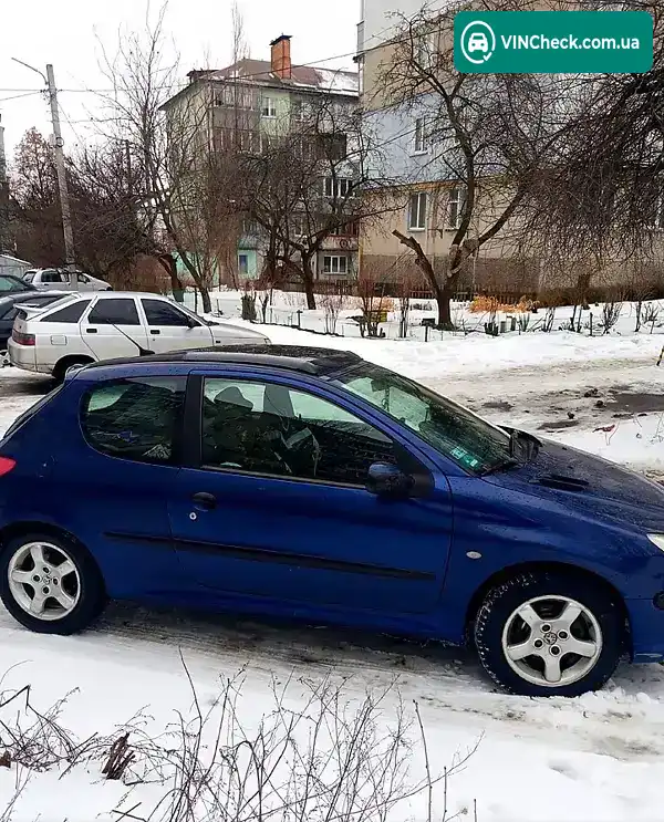 Peugeot 206 2002, фото з оголошення 2 з 5, VIN VF32HNFUF42428560