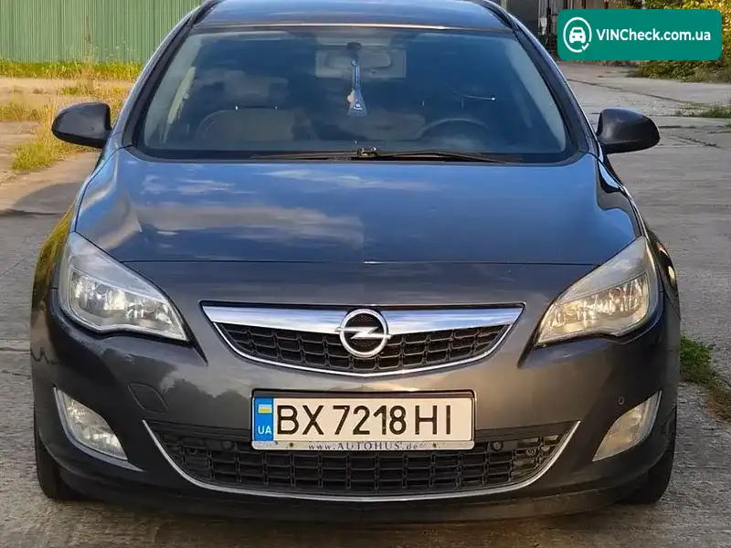 Opel Astra 2012, фото з оголошення 2 з 13, VIN W0LPD8EG3C8075643