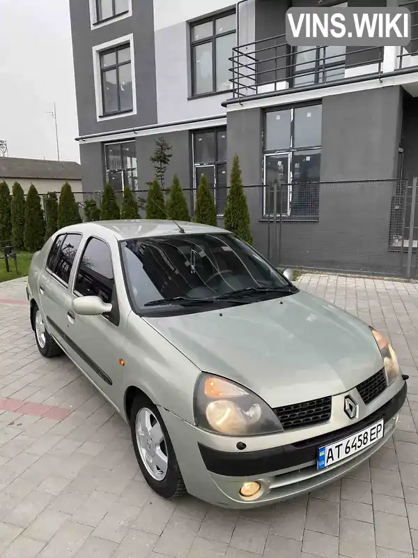 Renault Symbol 2002, фото з оголошення 1 з 10, VIN VF1LB0KC527392598
