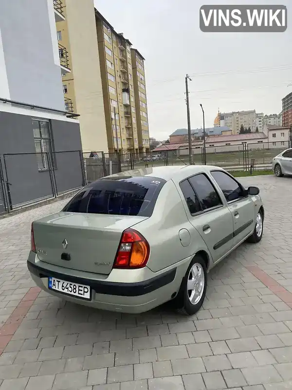 Renault Symbol 2002, фото з оголошення 2 з 10, VIN VF1LB0KC527392598