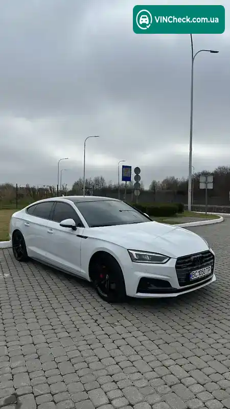 Audi A5 Sportback 2018, фото з оголошення 1 з 19, VIN WAUFNCF55JA092389