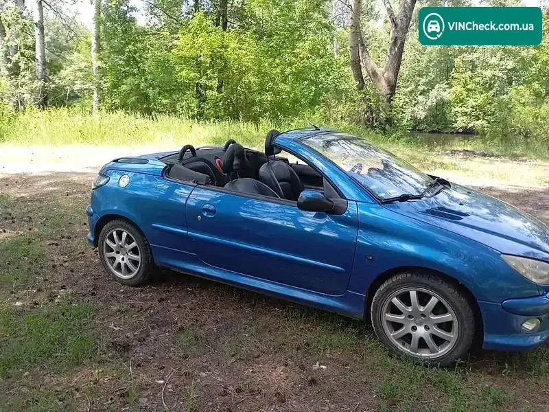 Peugeot 206 2003, фото з оголошення 2 з 13, VIN VF32DRFNF43030849